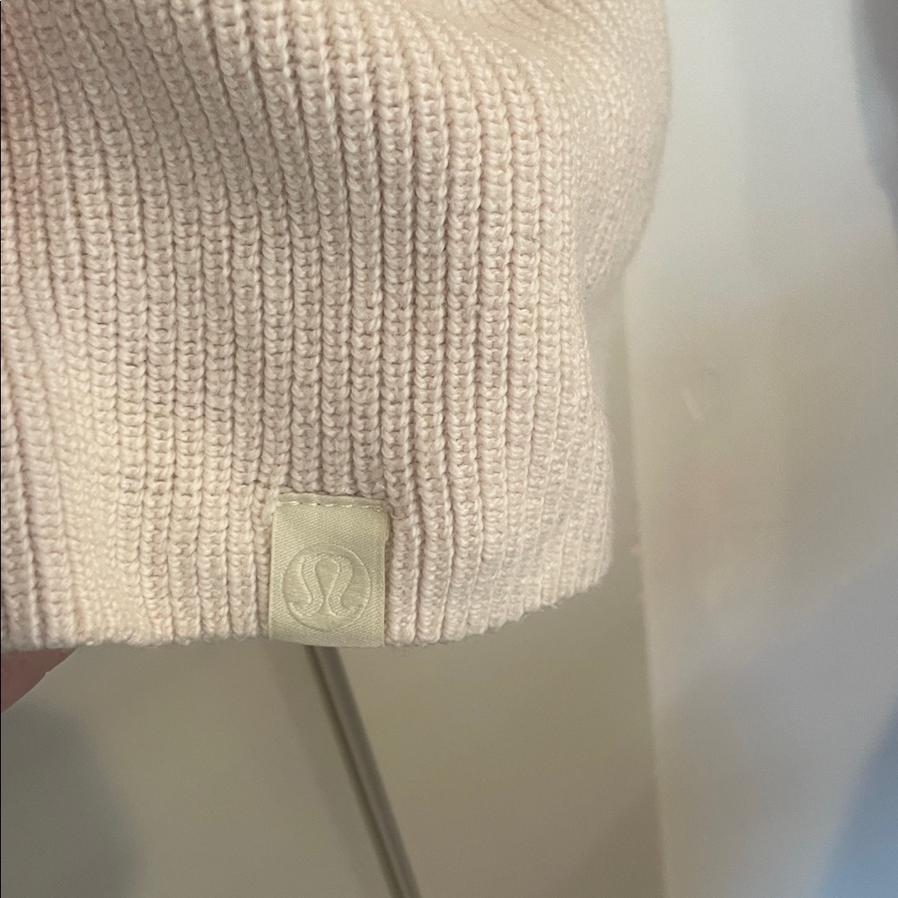 Lululemon Merino Wool Blend Ribbed Crewneck Sweater Size 8 - Picture 7 of 8
